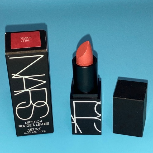 ๐ $22 - TOLEDE Satin Nars Lipstick in Tolede Satin Travel Sz. .05oz New in Box - Picture 1 of 8